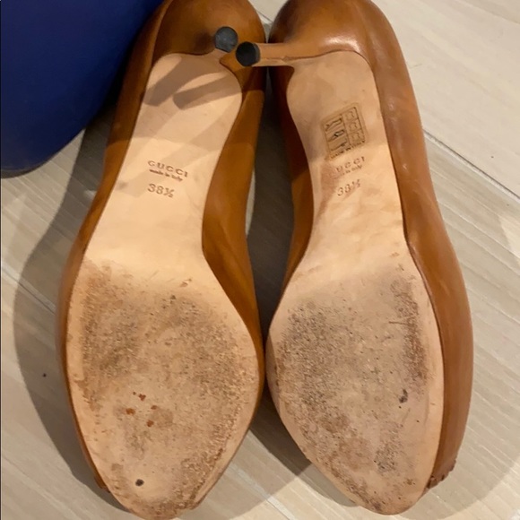 Gucci leather heels - Picture 3 of 4